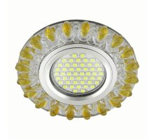 Встраиваемый светильник Fametto Luciole DLS-L148 Gu5.3 Glassy/Gold