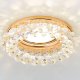 Встраиваемый светильник Ambrella Light Crystal K206 CL/CH
