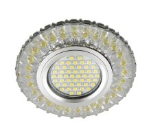 Встраиваемый светильник Fametto Luciole DLS-L138 Gu5.3 Glassy/Gold