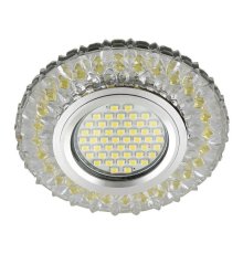 Встраиваемый светильник Fametto Luciole DLS-L138 Gu5.3 Glassy/Gold