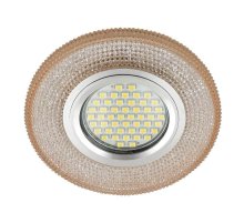 Встраиваемый светильник Fametto Luciole DLS-L142 Gu5.3 Glassy/Light Tea