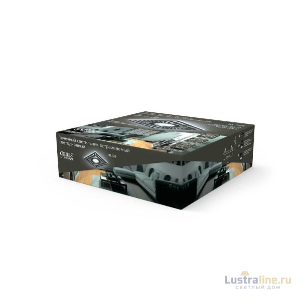 Встраиваемый светильник Gauss Backlight BL126