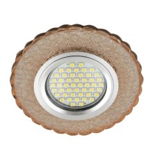 Встраиваемый светильник Fametto Luciole DLS-L140 Gu5.3 Glassy/Tea
