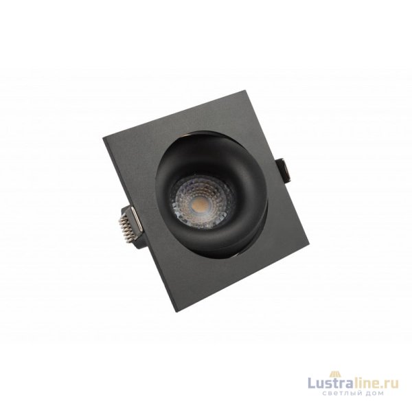 Встраиваемый светильник Denkirs Roto DK2121-BK