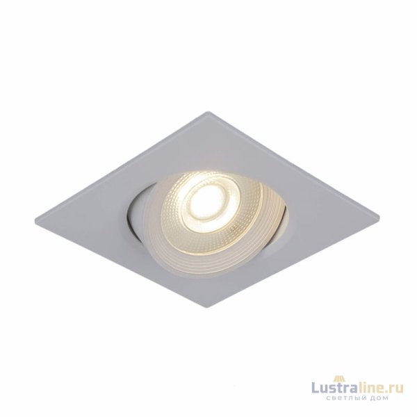 Встраиваемый светодиодный светильник Elektrostandard 9915 LED 6W WH белый 4690389138669 Встраиваемый светодиодный светильник Elektrostandard 9915 LED 6W WH белый 4690389138669