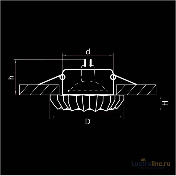 Встраиваемый светильник Lightstar Solo Ray 002120 Встраиваемый светильник Lightstar Solo Ray 002120