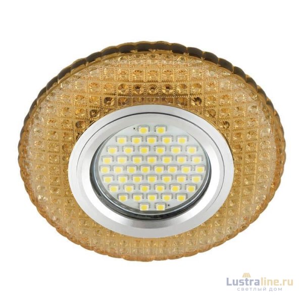 Встраиваемый светильник Fametto Luciole DLS-L135 Gu5.3 Glassy/Gold Встраиваемый светильник Fametto Luciole DLS-L135 Gu5.3 Glassy/Gold