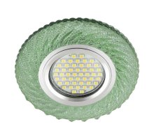 Встраиваемый светильник Fametto Luciole DLS-L137 Gu5.3 Glassy/Green