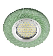 Встраиваемый светильник Fametto Luciole DLS-L137 Gu5.3 Glassy/Green