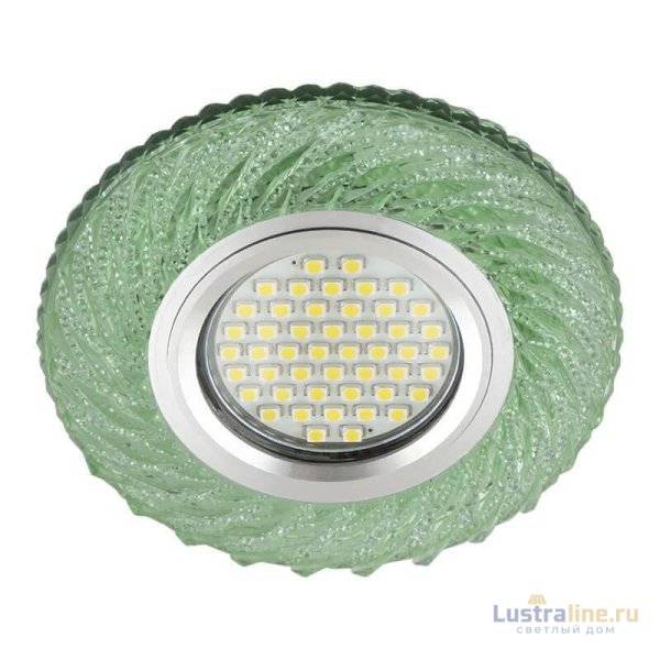 Встраиваемый светильник Fametto Luciole DLS-L137 Gu5.3 Glassy/Green