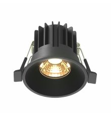 Встраиваемый светильник Maytoni Round DL058-7W2.7K-B