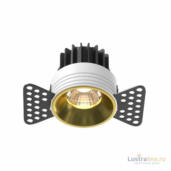 Встраиваемый светильник Maytoni Round DL058-7W3K-TRS-BS