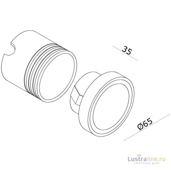 Встраиваемый светильник Deko-Light Hadar 563003 Встраиваемый светильник Deko-Light Hadar 563003