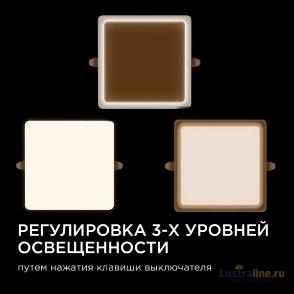 Встраиваемая светодиодная панель Apeyron FLP 06-118 Встраиваемая светодиодная панель Apeyron FLP 06-118