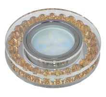 Встраиваемый светильник Fametto Peonia DLS-P102 GU5.3 CHROME/GOLD 09985