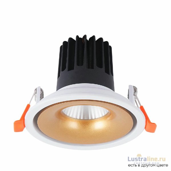 Встраиваемый светильник Crystal Lux CLT 005C98 WH-GO 4000K Встраиваемый светильник Crystal Lux CLT 005C98 WH-GO 4000K