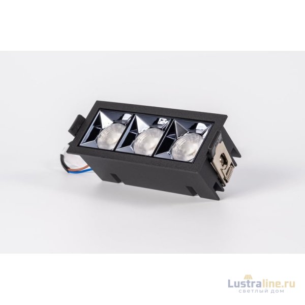 Встраиваемый светодиодный светильник Fiberli XL003-3T(W) 12130305 Встраиваемый светодиодный светильник Fiberli XL003-3T(W) 12130305