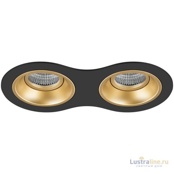 Встраиваемый светильник Lightstar Domino D6270303 (214627+214603+214603)