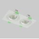 Встраиваемый светильник Crystal Lux CLT 002C2 WH V2