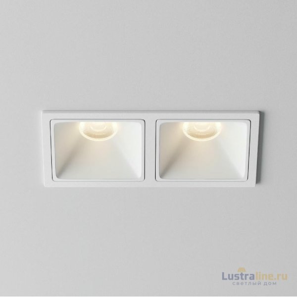 Встраиваемый светильник Maytoni Alfa Led Downlight DL043-02-10W3K-SQ-W-1