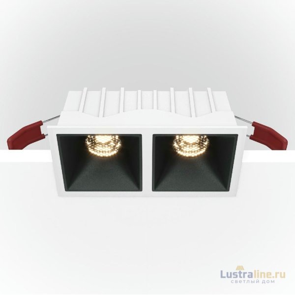 Встраиваемый светильник Maytoni Technical Alfa LED DL043-02-10W4K-D-SQ-WB