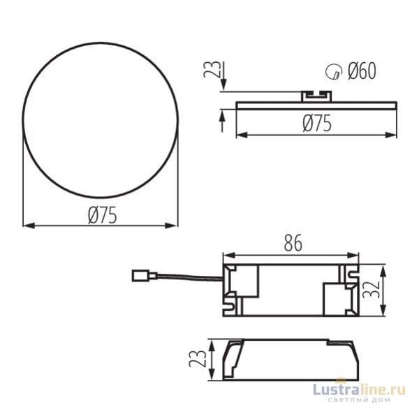 Встраиваемый светильник Kanlux Arel Led DO 6W-NW 29580