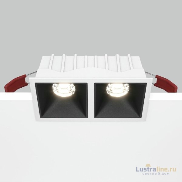 Встраиваемый светильник Maytoni Technical Alfa LED DL043-02-10W4K-SQ-WB