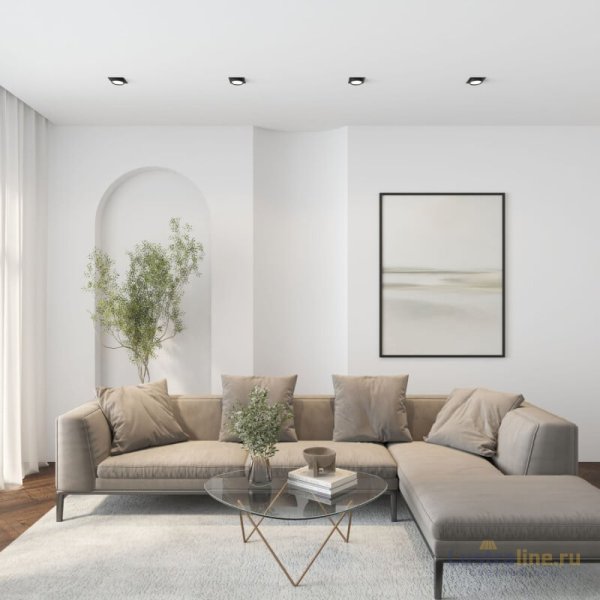 Встраиваемый светильник Denkirs Flat DK2091-BK Встраиваемый светильник Denkirs Flat DK2091-BK