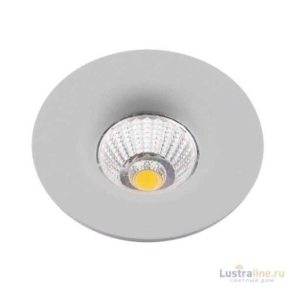 Встраиваемый светодиодный светильник Arte Lamp Uovo A1427PL-1GY Встраиваемый светодиодный светильник Arte Lamp Uovo A1427PL-1GY