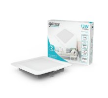 Встраиваемый светильник Gauss Elementary Downlight 998420212