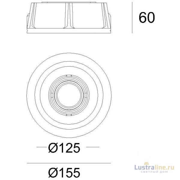 Встраиваемый светильник Deko-Light Built-in 110503