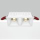 Встраиваемый светильник Maytoni Technical Alfa LED DL043-02-10W3K-SQ-W