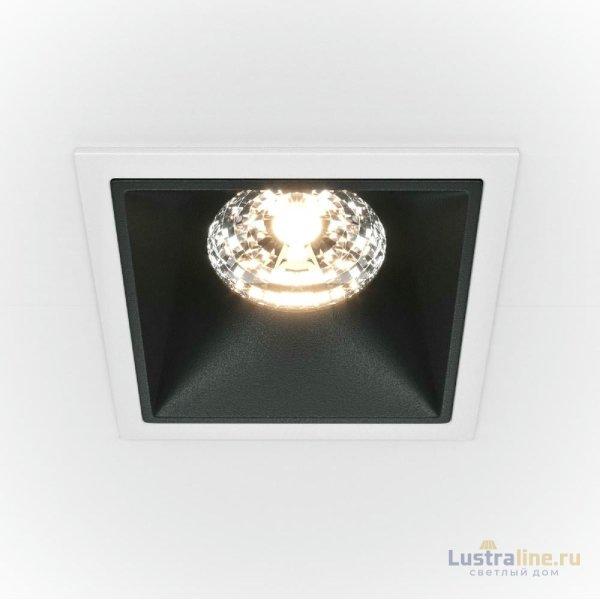 Встраиваемый светильник Maytoni Technical Alfa LED DL043-01-15W3K-D-SQ-WB