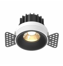 Встраиваемый светильник Maytoni Round DL058-12W2.7K-TRS-B