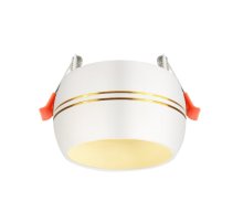 Встраиваемый светильник ЭРА KL81 WH/GD Б0049010