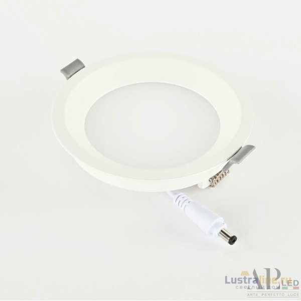 Встраиваемый светильник Arte Perfetto Luce Ingrid 3322.LDY9016/9W/6K Встраиваемый светильник Arte Perfetto Luce Ingrid 3322.LDY9016/9W/6K