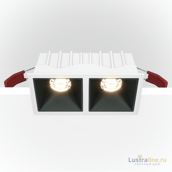 Встраиваемый светильник Maytoni Technical Alfa LED DL043-02-10W3K-D-SQ-WB