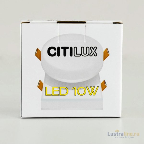 Встраиваемый светильник Citilux Вега CLD53K10W Встраиваемый светильник Citilux Вега CLD53K10W