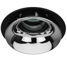 Встраиваемый светильник Эра KL103 BK/CH Б0056355