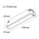 Встраиваемый светильник Italline IT06-6015 white 3000K