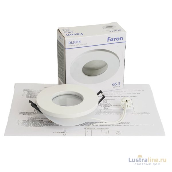 Встраиваемый светильник Feron DL3114/3314 51366