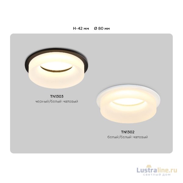 Встраиваемый светильник Ambrella Light Acrylic Frost TN1303 Встраиваемый светильник Ambrella Light Acrylic Frost TN1303