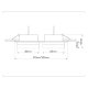 Встраиваемый светильник Ambrella Light GX53 Acrylic Tech Techno Spot TN52423