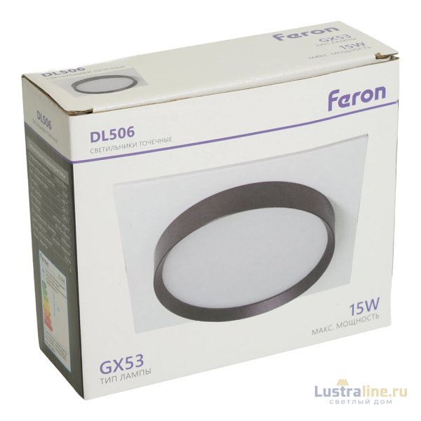 Встраиваемый светильник Feron DL506 51359 Встраиваемый светильник Feron DL506 51359