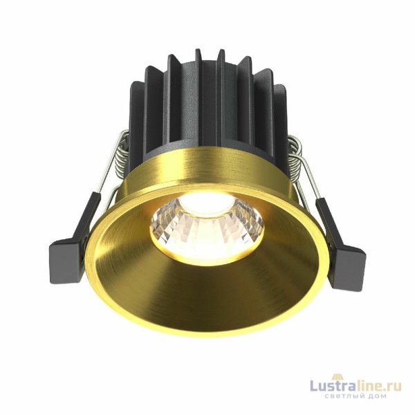 Встраиваемый светильник Maytoni Round DL058-7W4K-BS Встраиваемый светильник Maytoni Round DL058-7W4K-BS