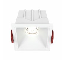 Встраиваемый светильник Maytoni Technical Alfa LED DL043-01-10W4K-SQ-W