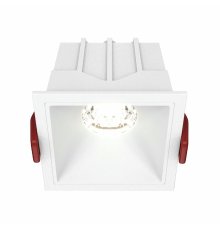 Встраиваемый светильник Maytoni Technical Alfa LED DL043-01-10W4K-SQ-W