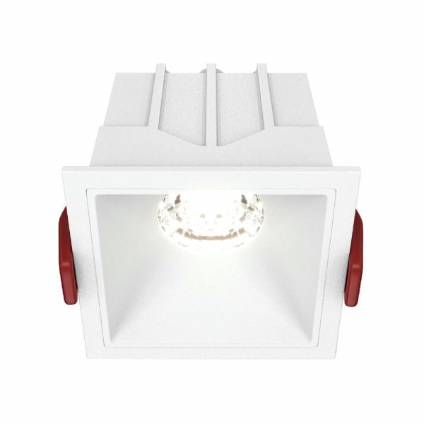 Встраиваемый светильник Maytoni Technical Alfa LED DL043-01-10W4K-SQ-W