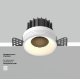 Встраиваемый светильник Maytoni Round DL058-12W3K-TRS-W