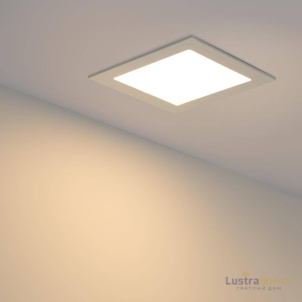 Встраиваемый светодиодный светильник Arlight DL-172x172M-15W Warm White 020133